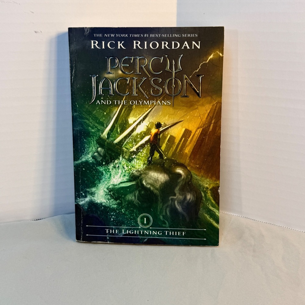 The Lightning Thief Percy Jackson and the Olympians Rick Riordan Paperback
